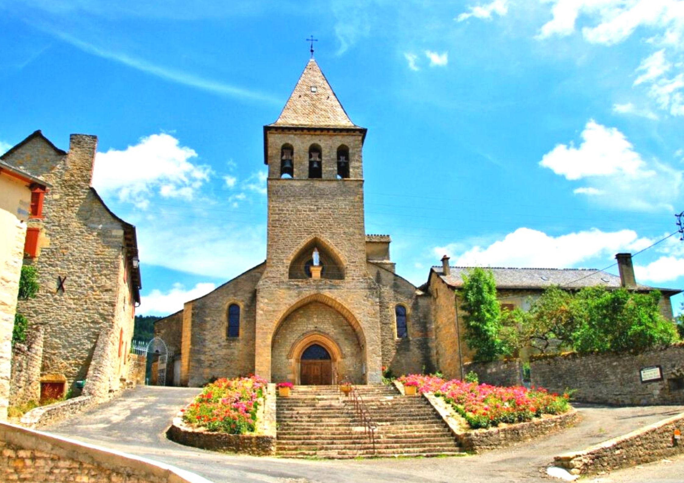 Eglise Saint-Jean-Baptiste à Chanac