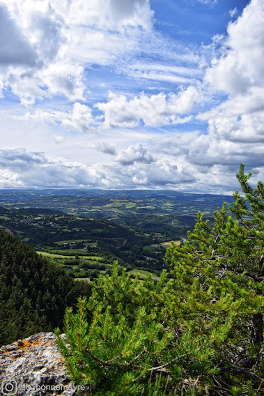 Point de vue naturel de Chanac